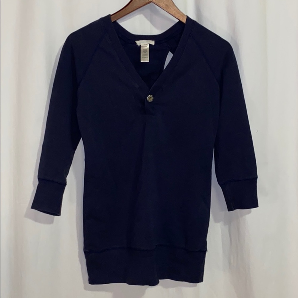 Diesel cutting back navy sweatshirt
